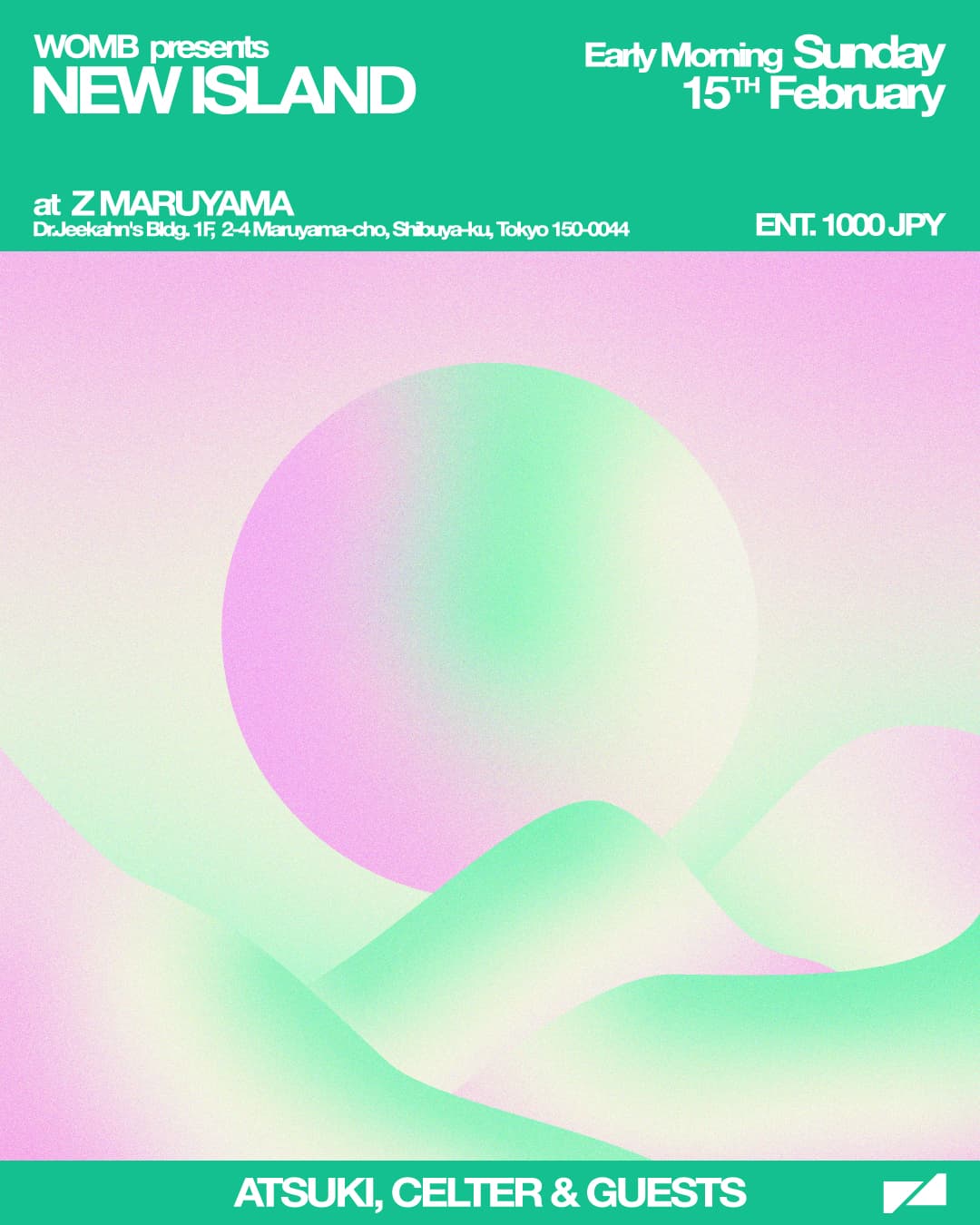 WOMB presents NEW ISLAND