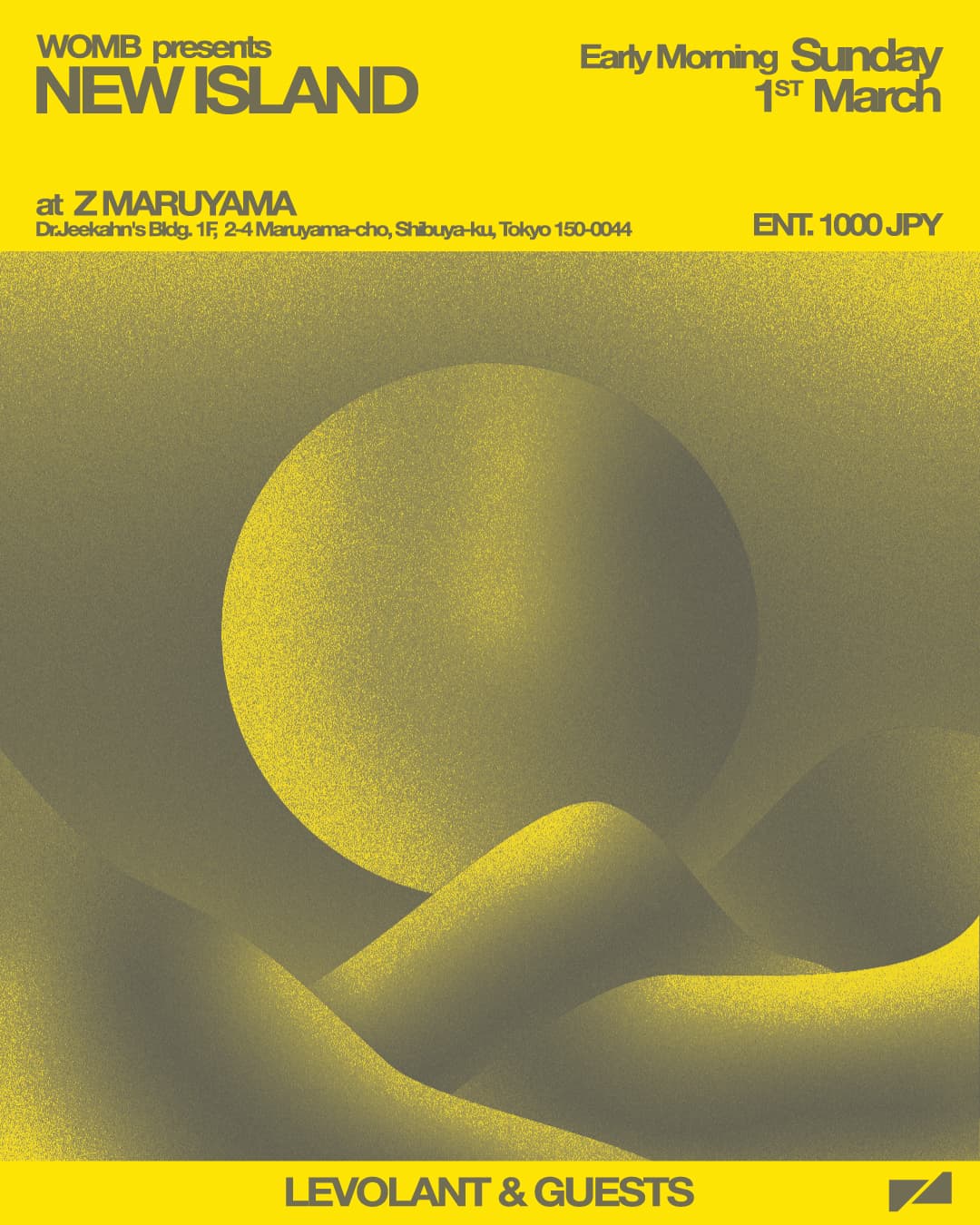 WOMB presents NEW ISLAND